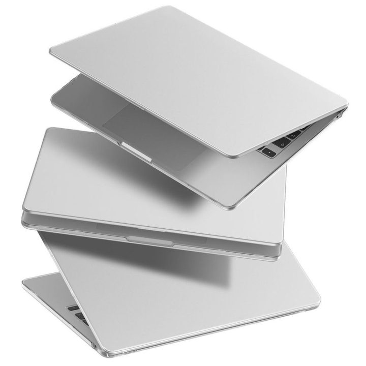 Laptopo dėklas AmazingThing Titan Hardshell MacBook Air M5 16", skaidrus