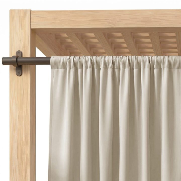 Užuolaida Res Oxford Molte AmeliaHome 155 × 220 cm, smėlio spalvos