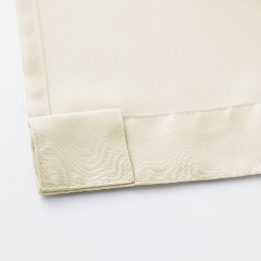 Kreminė užuolaida su kilpomis AmeliaHome Oxford Molte Pleat 155 × 220 cm
