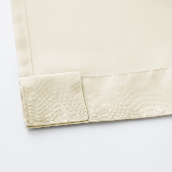 Kreminė užuolaida su kilpomis AmeliaHome Oxford Molte Pleat 155 × 220 cm