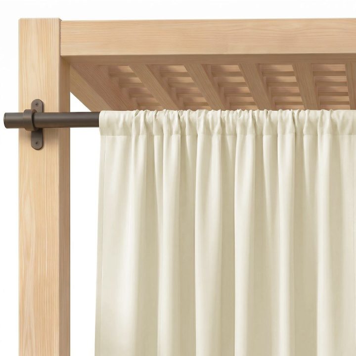 Kreminė užuolaida su kilpomis AmeliaHome Oxford Molte Pleat 155 × 220 cm