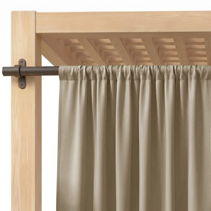 Smėlio spalvos užuolaida su kilpomis AmeliaHome 155 × 220 cm