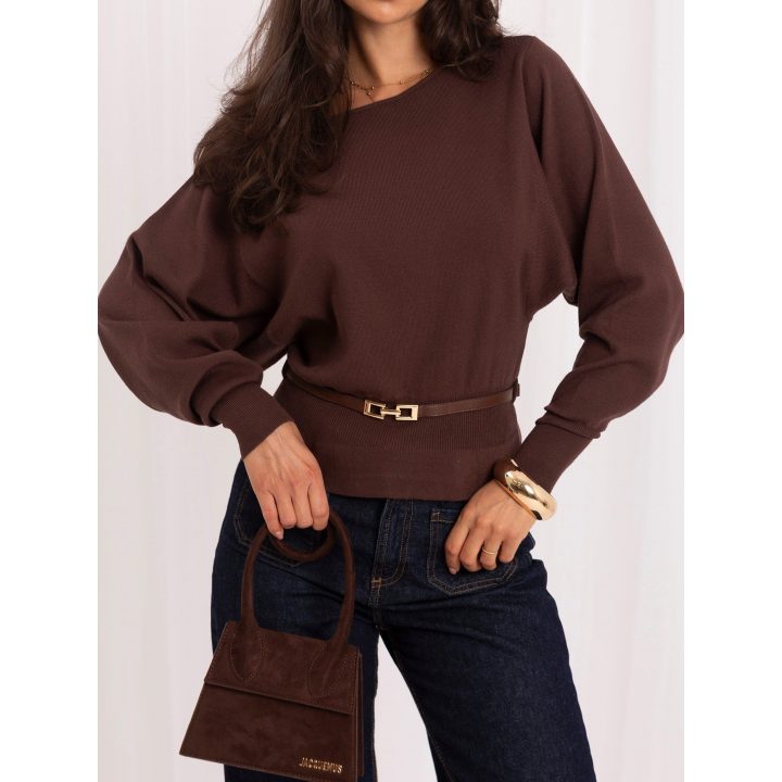 Rudas oversize megztinis