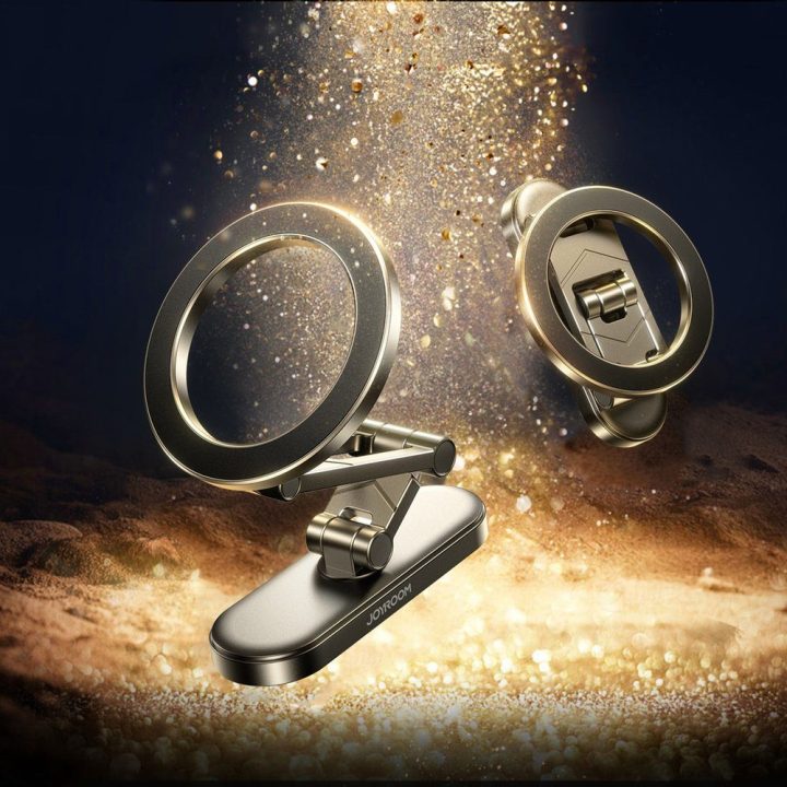 Magnetinis telefono laikiklis metaliniams paviršiams Joyroom JR-ZS520, juodas
