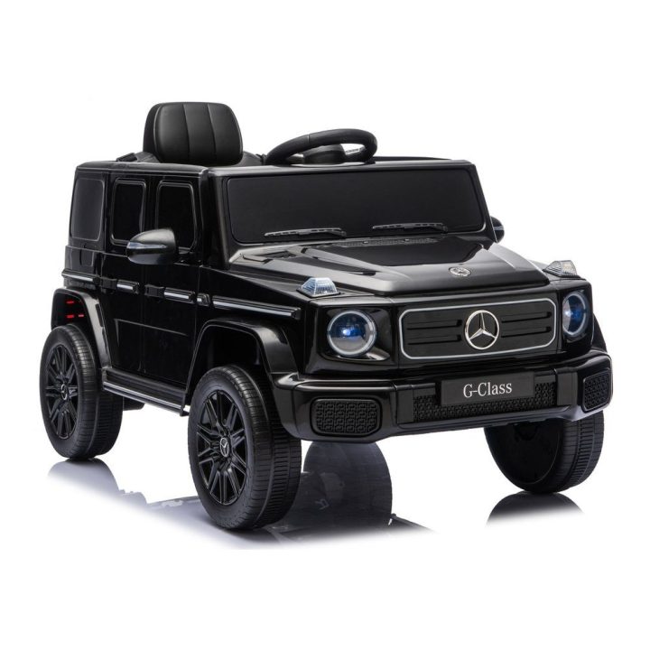 Mercedes G 4x4 24V 2580 juodas akumuliatorinis automobilis vaikams