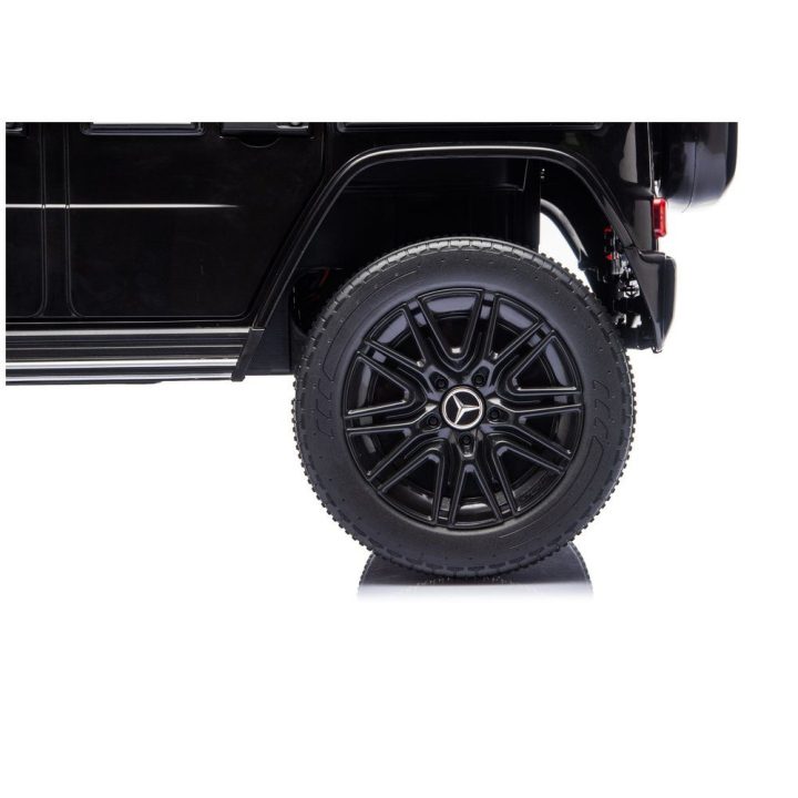 Mercedes G 4x4 24V 2580 juodas akumuliatorinis automobilis vaikams