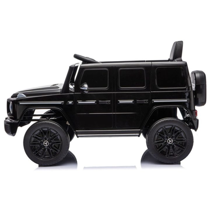 Mercedes G 4x4 24V 2580 juodas akumuliatorinis automobilis vaikams