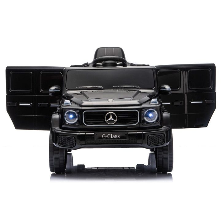 Mercedes G 4x4 24V 2580 juodas akumuliatorinis automobilis vaikams