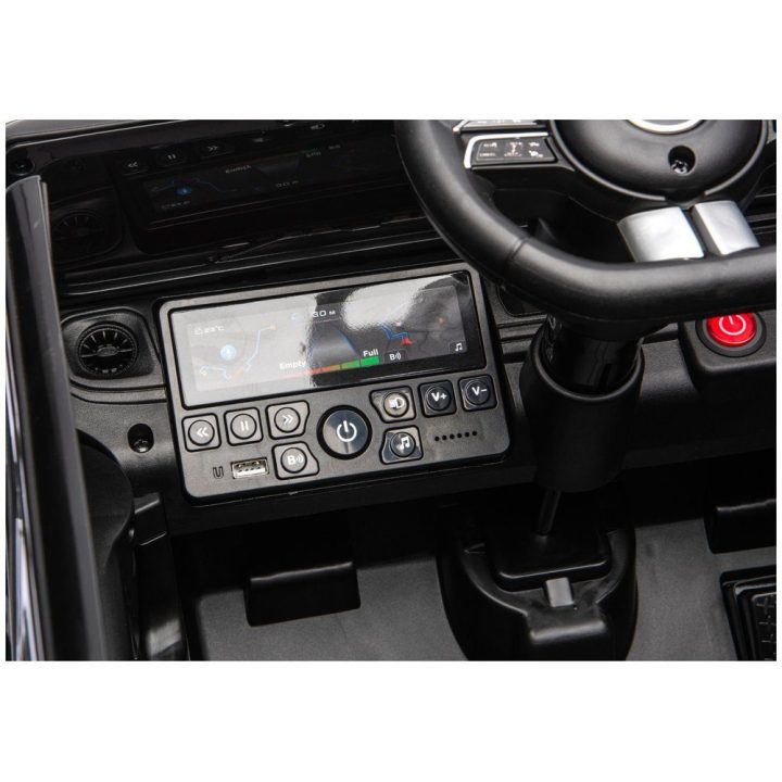 Mercedes G 4x4 24V 2580 juodas akumuliatorinis automobilis vaikams