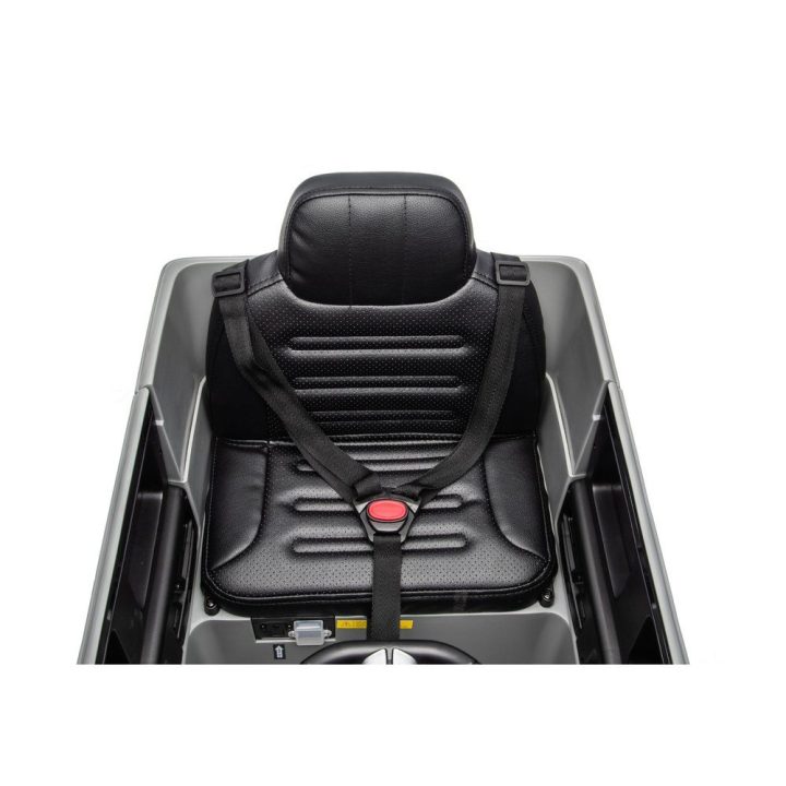 Pilkas Mercedes G 4x4 24V akumuliatorinis automobilis