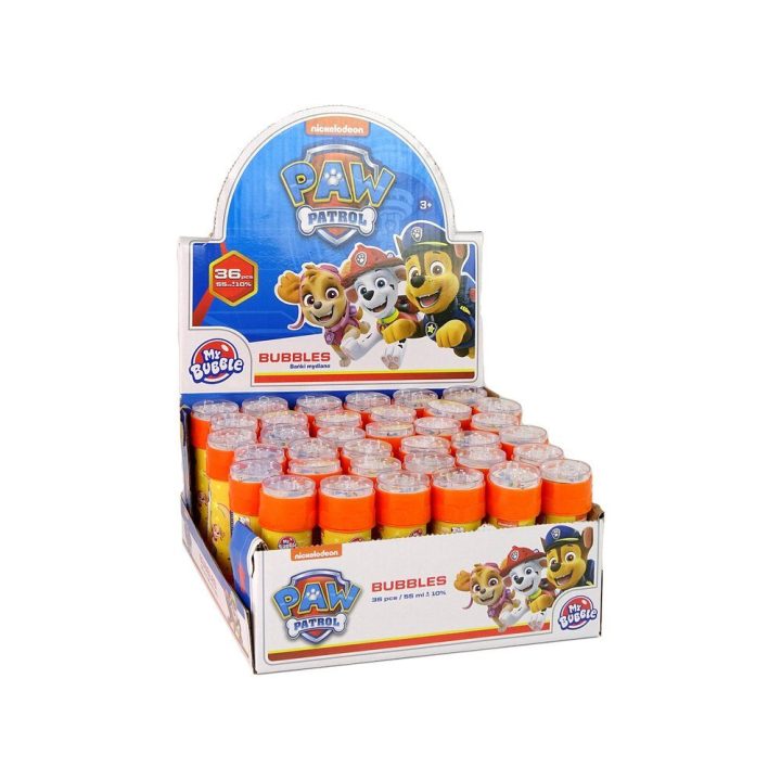 Paw Patrol muilo burbulai 55 ml, raudoni