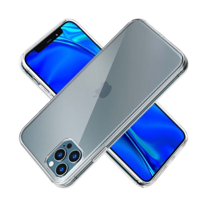 Telefono dėklas Apple iPhone 12/12 Pro 3mk Clear Case, skaidrus
