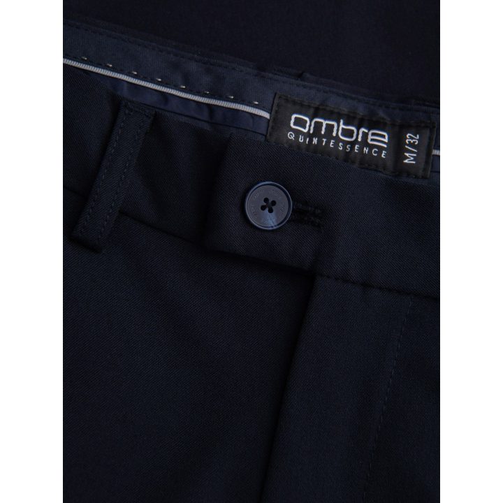 Vyriškos tamsiai mėlynos chino kelnės slim fit