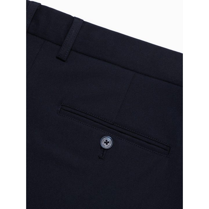 Vyriškos tamsiai mėlynos chino kelnės slim fit