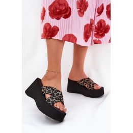Moteriškos platforminės basutės Panther Black“ – elegantiškas pasirinkimas