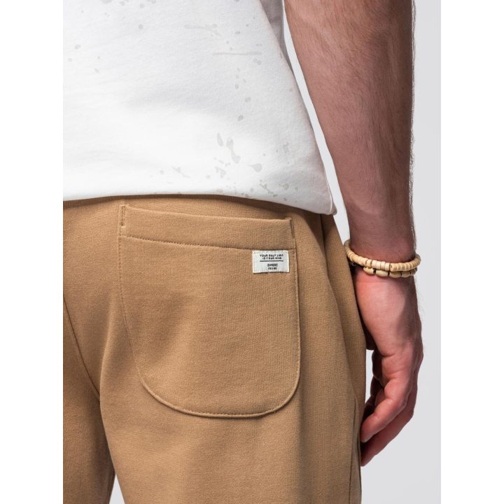 Vyriškos rudos jogger tipo kelnės