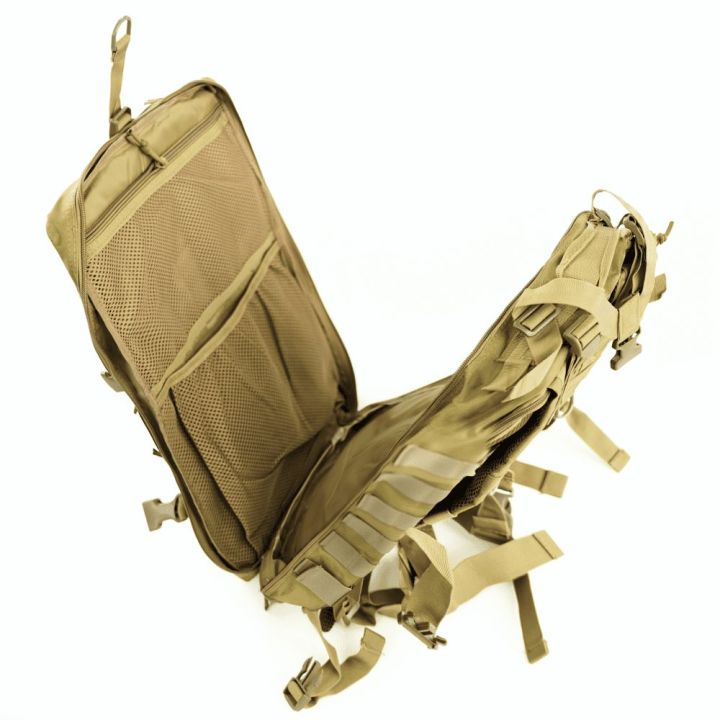 Taktiška karinė turistinė kuprinė 50L khaki Grimnar