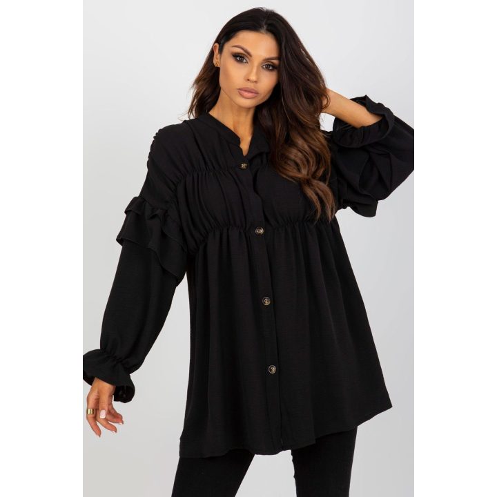 Koszula Damska TW 2021745.13X Black - Och Bella