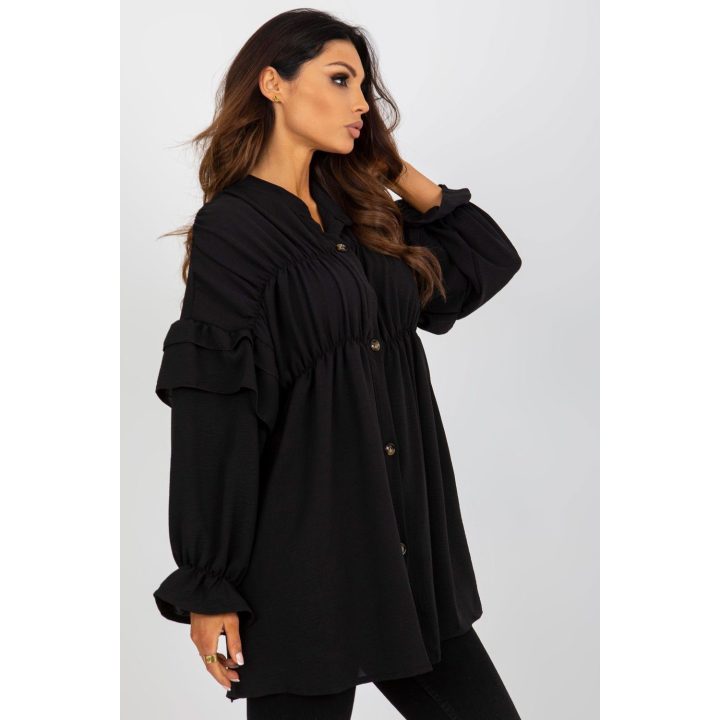 Koszula Damska TW 2021745.13X Black - Och Bella