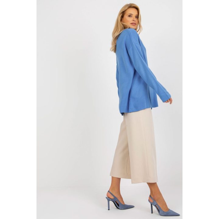 Moteriškas megztinis LC 2261.00P Blue - Rue Paris