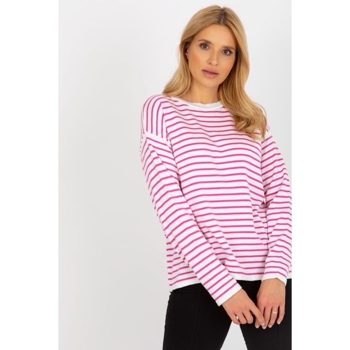 Sweter Damski LC 6006.22 Light Violet - Rue Paris