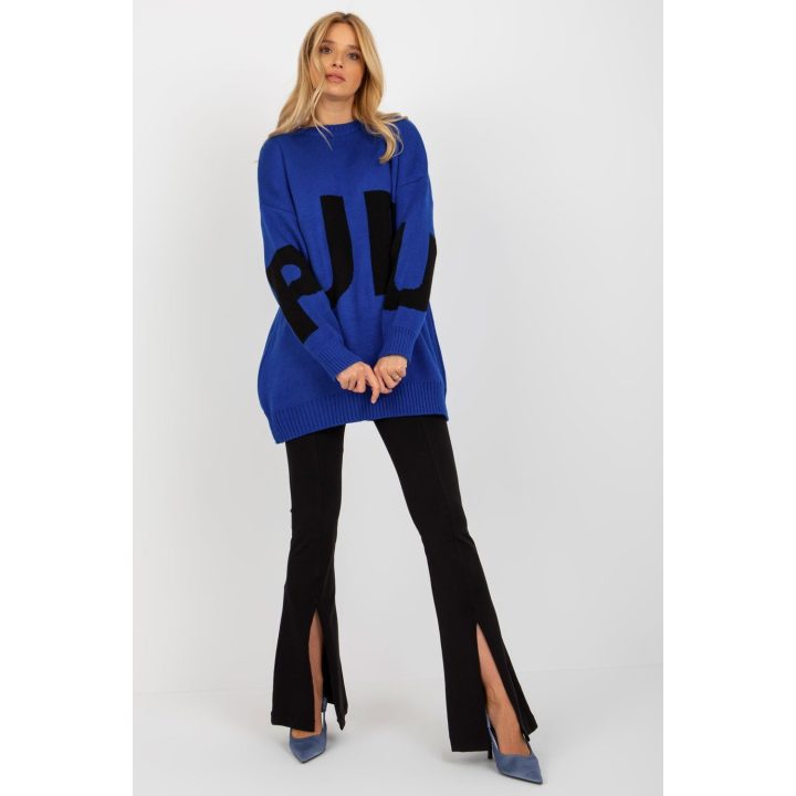 Sweter Damski LC 8050.95P Cobalt - Rue Paris