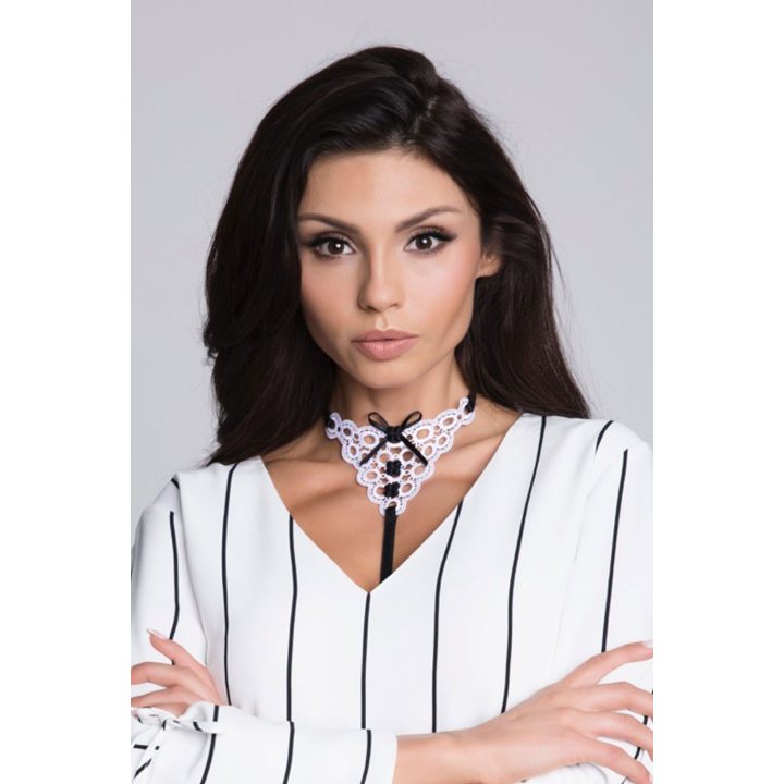 Apyrankė be petnešėlių Model Collet White - Julimex