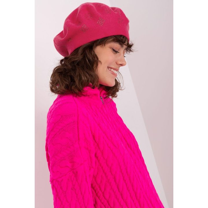 Beret Fuksja - AT