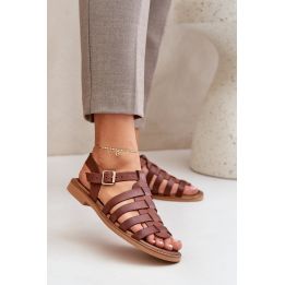 Basutės moterims, elegantiškos, odinės, vasarinės