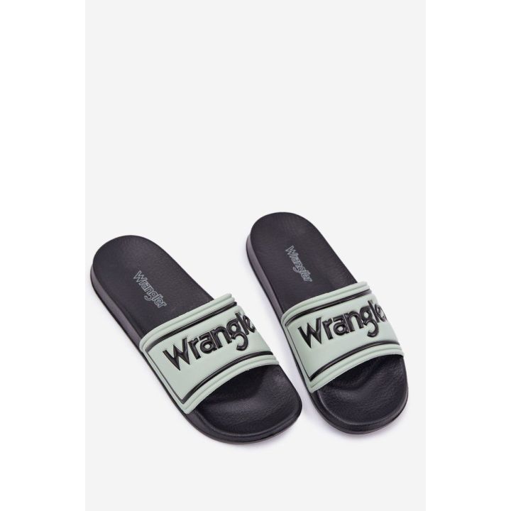 Šlepetės vyrams šviesiai žalios WRANGLER AVERELL