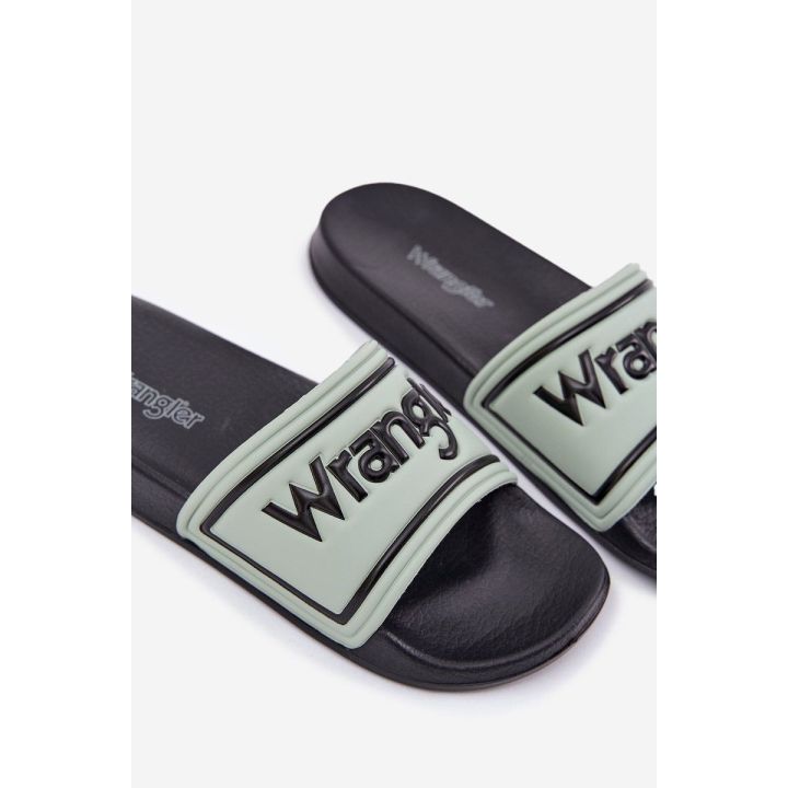 Šlepetės vyrams šviesiai žalios WRANGLER AVERELL