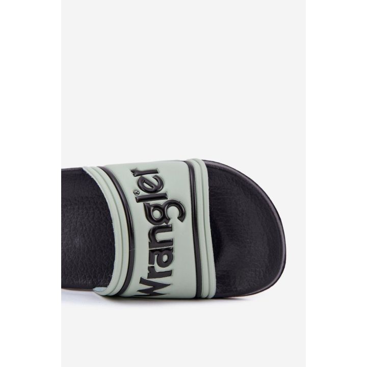 Šlepetės vyrams šviesiai žalios WRANGLER AVERELL