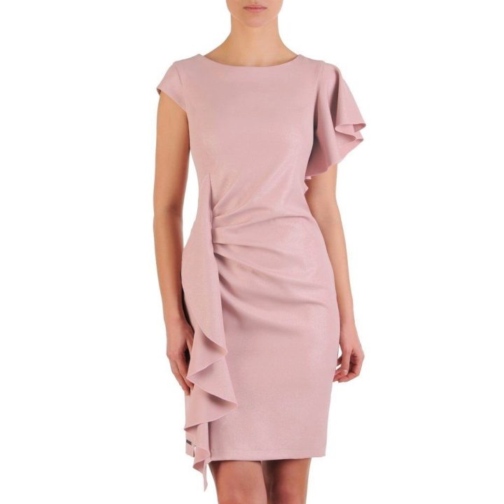 Elegantiška kokteilinė suknelė Jersa“