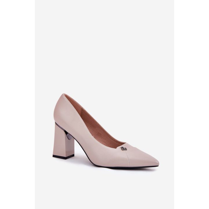 Bateliai moterims su blokiniu kulnu Step in Style