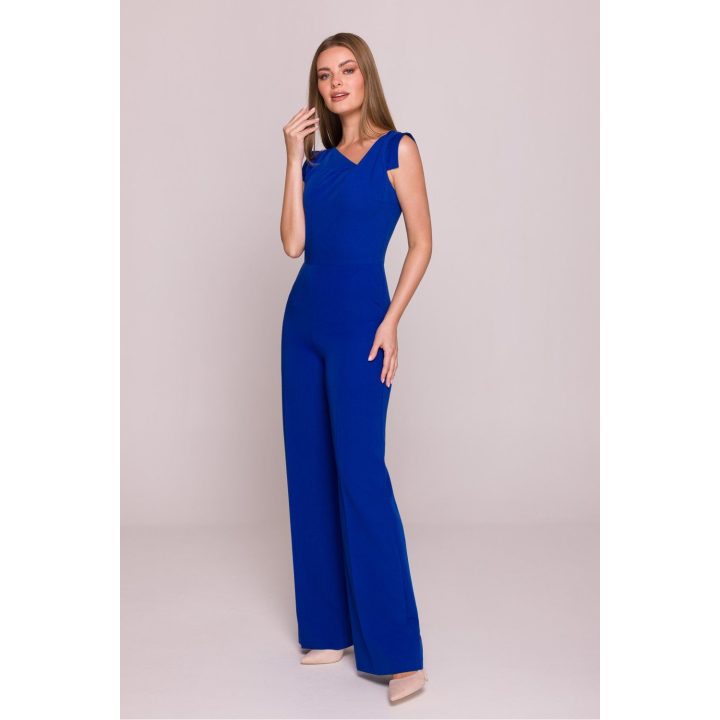 Kombinezonas karališkai mėlynas be rankovių kasdienai Figl