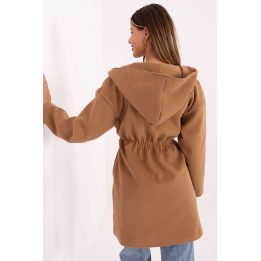 Paltas moteriškas smėlio vilnonis Rue Paris