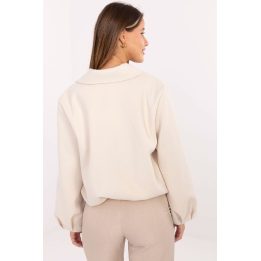 Striukė smėlio spalvos su užtrauktuku minimalistinė Rue Paris
