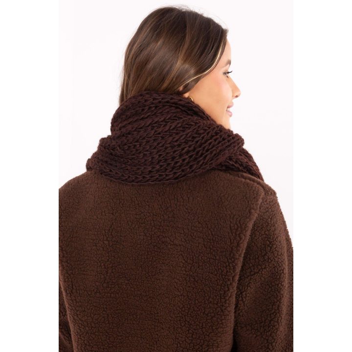 Šalikas AT 220394 pilkas – elegantiškas pasirinkimas