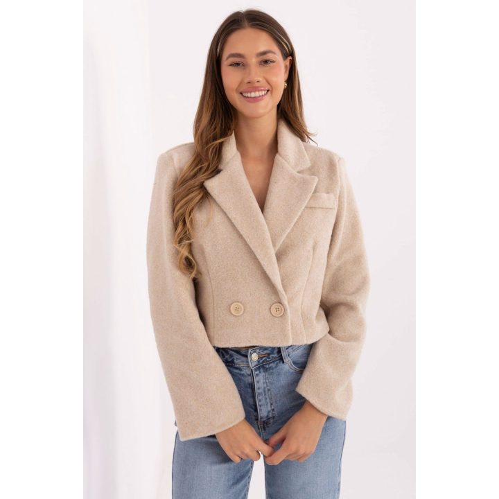 Paltas smėlio spalvos Rue Paris – elegantiškas pasirinkimas