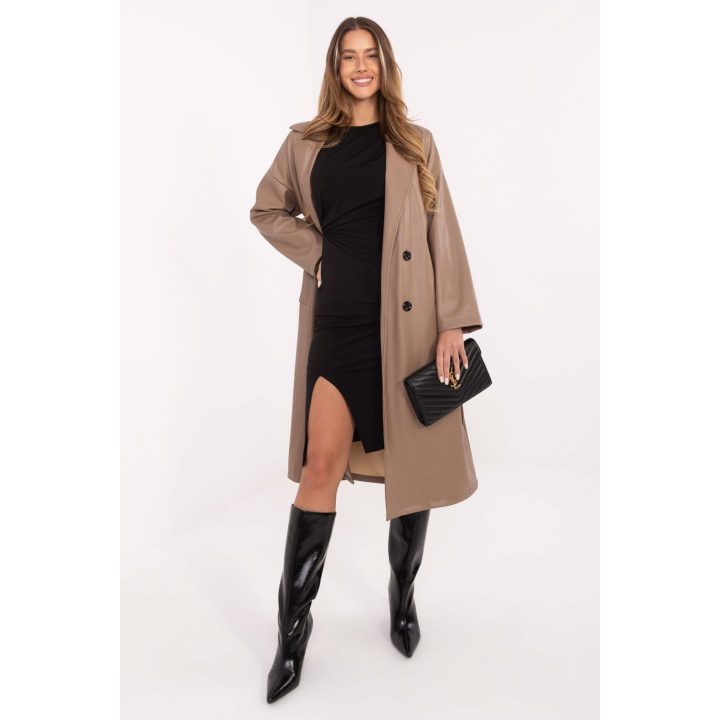 Suknelė smėlio spalvos Rue Paris 220450 – elegantiškas pasirinkimas