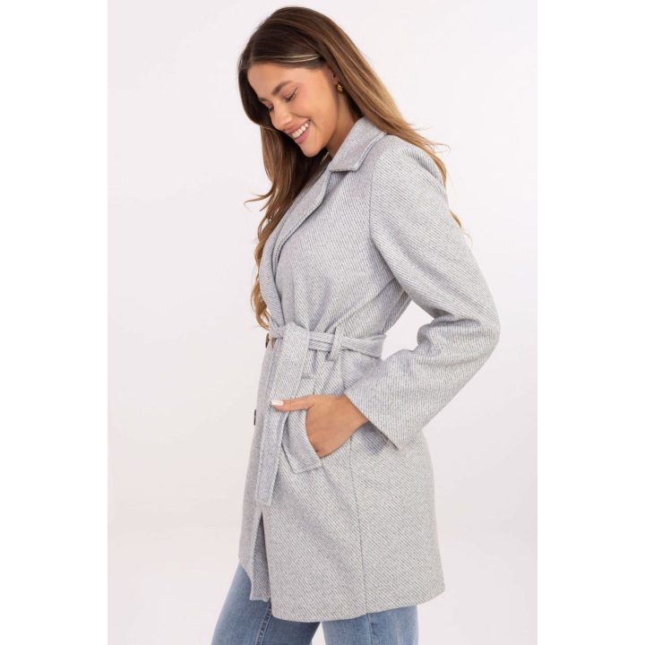 Paltas juodas Rue Paris 220454 – elegantiškas pasirinkimas