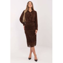 Sijonas klostuotas juodas Makadamia – elegancijai ir patogumui kasdien.