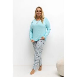 Moteriška pižama Plus Size Forever Pink