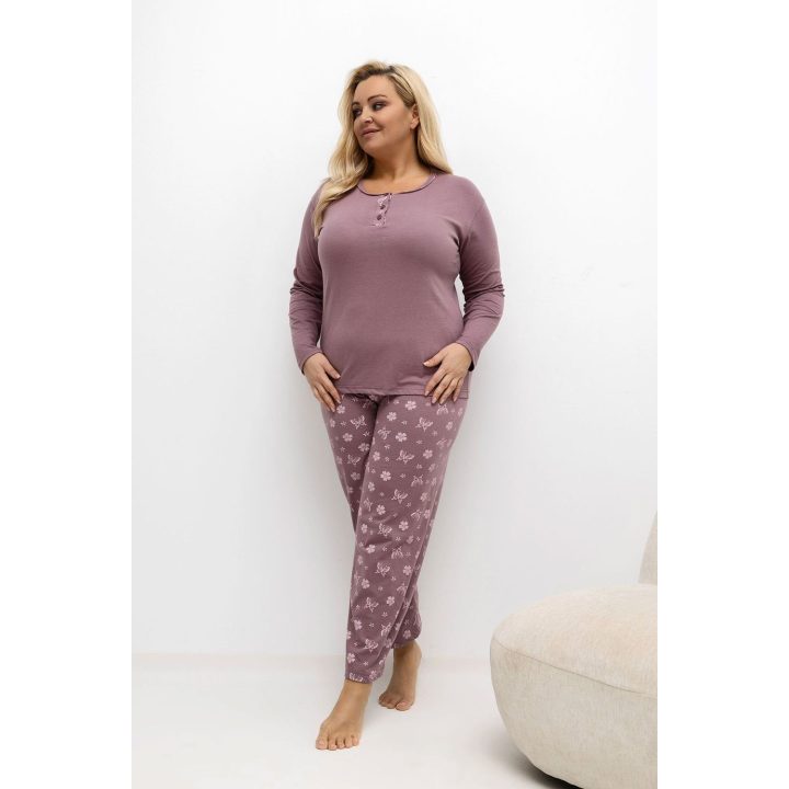 Moteriška pižama plus size Forever Pink