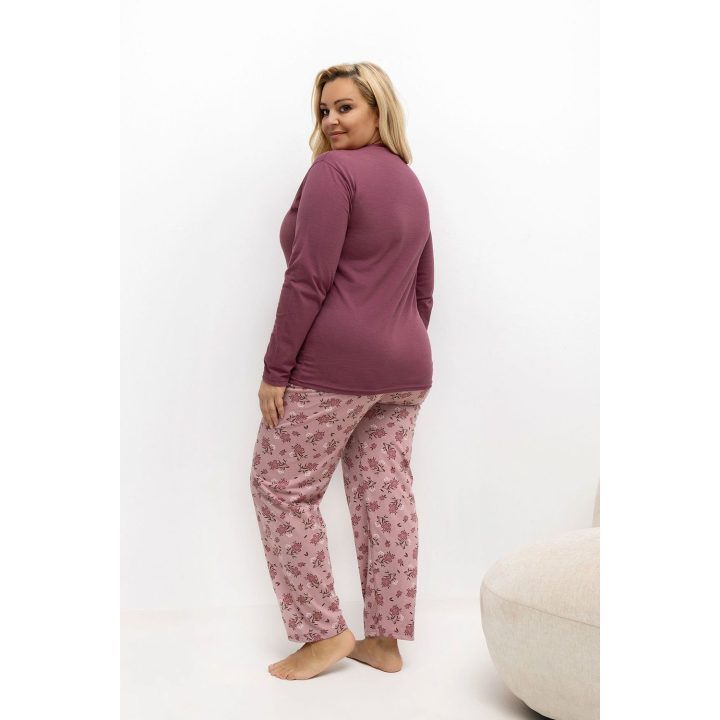 Moteriška pižama plus size Forever Pink