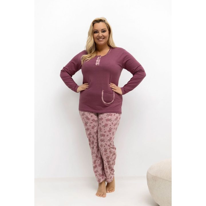 Moteriška pižama plus size Forever Pink