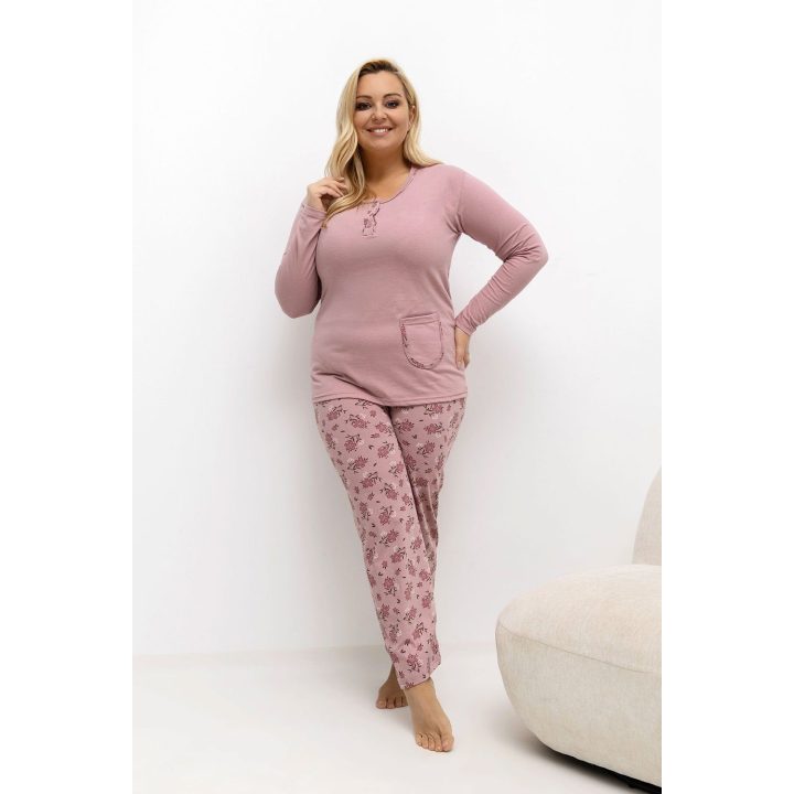 Moteriška pižama Plus Size Forever Pink