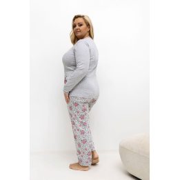 Moteriška pižama Plus Size Forever Pink