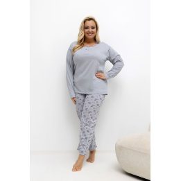 Moteriška pižama Plus Size Forever Pink