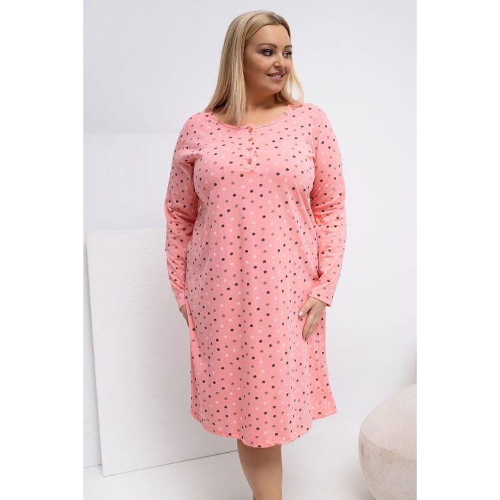 Moteriška naktinukė Plus Size Forever Pink